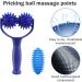 Massage Scooters with Interchangeable Ring Balls & Rollers | Self-Massage Ball Set for Legs Back & Shoulders Relieve Muscle Pain - Buy Online on GoSupps.com