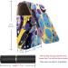 Buy Stylish Leather Lipstick Case with Mirror - Mini Lipstick Organizer | Abstract Watercolor Design - Buy Online on GoSupps.com