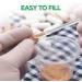 Buy Antaijn Empty Vegan Capsules Size 0 - 500 Clear Capsules for DIY Filling | Compatible with Capsule Filler | Leak-Proof Design - Buy Online on GoSupps.com
