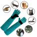 Veterinary Animal Glove Non-Woven Fabric Reptile Handling Glove Pet Handling Glove Bite Resistant Gloves Safety Handling Gloves for Bathing and Feeding Pets 60cm-green - Buy Online on GoSupps.com