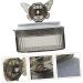 Ciieeo Bathroom Supply Sponge Draining Holder Sink Pc Soap Grey 13.9X13.4X8.5CM - Buy Online on GoSupps.com