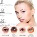 Instant Eye Cream Tightener 30 ml Instant Firm Eye Tightener Instant Eye Bag Cream with Brush for Dark Circles and Reduce Puffiness Fade Fine Lines for All Skin Types - Buy Online on GoSupps.com