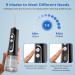Advanced Water Flosser for Optimal Dental Care - 350ml Tank 9 Modes Rechargeable & Portable | Perfect for Teeth Gums Braces - Buy Online on GoSupps.com