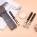 KINGMAS Concealer Brush Kabuki Brush Under Eye Nose Contour Makeup Brush for Concealing Blending Setting Buffing with Powder Liquid Cream Cosmetic Foundation brush (C02 Round Top) C02 Round Top Black - Buy Online on GoSupps.com