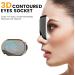 AILE 3D Eye Mask - Light-Blocking & Pressure-Free Sleep Mask for Travel | Ideal for Back & Side Sleepers | Soft & Breathable Design | Gift Box (Grey - Buy Online on GoSupps.com