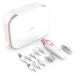 Pure Enrichment PureNails Luxe Rechargeable Manicure Set - 12-Piece Cordless Electric Nail Drill with 9 Attachments 3 Speed Settings & LED Light - USB Charging & Storage Bag Included | International Shipping Available - Buy Online on GoSupps.com