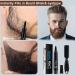 Waterproof Beard Filling Pen for Men - Black | Long Lasting Coverage | Natural Look | Beard Pencil Filler Kit - Buy Online on GoSupps.com
