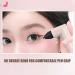 Waterproof Eyeliner Stamp Eyeliner Pad Black Double Tip Makeup Pad Double Tip Eyeliner for Women Smudgeproof Sweat Waterproof Perfect Cat Eye Appearance - Buy Online on GoSupps.com
