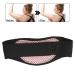 2-Piece Magnetic Heated Neck Pillows - Self-Heating Neck Wraps for Pain Relief - Comfortable Support & Protection - Black - Buy Online on GoSupps.com