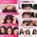 Megalook 36 Inch Body Wave Human Hair Wig | HD Lace Front 200% Density | Bleached Knots | Brazilian Real Hair | Natural Black Color - Buy Online on GoSupps.com