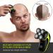 Telfun 5-in-1 Electric Razor for Bald Men with LED Display - Waterproof Grooming Kit for Men - Beard Trimmer, Nose Hair Clippers, Facial Cleaning Brush - Buy Online on GoSupps.com
