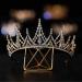 SWEETV Gold Queen Crown for Women - Crystal Wedding Tiara for Bride - Perfect Hair Accessory for Birthday, Quinceanera, Prom & Pageant - Buy Online on GoSupps.com