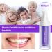 Whitening Toothpaste for Sensitive Teeth | Purple Teeth Whitener & Instant Brightening - Buy Online on GoSupps.com