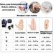 Rehabilitation Robotic Gloves Hand Finger Training Stroke Hand Splint Mirror Mode Lcd Screen Display With Single Finger Training B-left hand L Hand L - Buy Online on GoSupps.com
