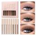 QiBest 8-Color Liquid Matte Eyeshadow Set for Smokey Eye Looks - Waterproof, Long-Lasting, Quick-Drying Formula - Sparkling Makeup Kit - Buy Online on GoSupps.com