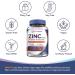Doctor's Recipes Chelated Zinc 50mg - Immune Support & Antioxidant Health - 90 Veggie Caps - Buy Online on GoSupps.com