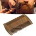 Double-Sided Wooden Lice Comb | Wide & Fine Teeth for Louse Removal & Beard Grooming - Perfect for Men - Buy Online on GoSupps.com