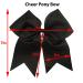 Glitter Cheer Bows - Softball Gifts for Girls & Women | Kenz Laurenz Strong Hair Ties (Silver) - Buy Online on GoSupps.com
