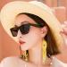 OCCI CHIARI Reader Sunglasses for Women - UV Protection Stylish Reading Glasses in Black (1.5x 0.5-4.0) - International Shipping Available - Buy Online on GoSupps.com