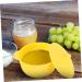 Lurrose Make-Up Accessories: Silicone Bowls & Wax Melts for Kids - Mini Heating DIY Bowls (13.5x11.5cm Yellow) - Shop Internationally! - Buy Online on GoSupps.com