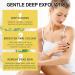 Peach Mud Rub Gel Exfoliating Body Scrub Cream for Smooth Skin - Buy Online on GoSupps.com