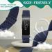 3 Pack Adjustable Elastic Nylon Sport Bands for Fitbit Inspire - Black+Gray+Indigo - Buy Online on GoSupps.com