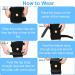Nvorliy Plus Size Knee Brace 5XL/6XL - Open-Patella Stabilizer for Arthritis, ACL, Running - Breathable Support for Meniscus Tear, Pain Relief & Post-Surgery Recovery - Buy Online on GoSupps.com