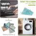 Set of 6 Kitchen Swedish Dishcloths Scandi Geometric Cleaning Cloths Strong Absorbent and Quick Drying Dish Towels Reusable Cloths for Counter Wipes Art Deco (Scandi - Buy Online on GoSupps.com