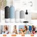 Aiqinu Travel Bottles Set - 8 Leakproof Silicone Bottles (60/90ml) for Shampoo & Cream - Refillable & BPA-Free - Buy Online on GoSupps.com