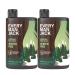 Every Man Jack Hydrating Body Wash - Winter Pine - Deeply Clean with Glycerin + Naturally Derived Ingredients - 13.5 oz (2 Pack)