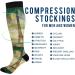 Haskirky High Elasticity Compression Socks - Paris Rainbow Hot Air Balloon Design (2 Pairs) - Buy Online on GoSupps.com