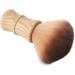 Hair Cutting Neck Dust Brush Home Salon Barber Nylon Hair Wooden Handle Face Neck Hair Dust Cleaning Brush - Buy Online on GoSupps.com