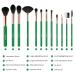 12-Piece Professional Makeup Brush Set - Eyeshadow, Foundation, Concealer, Eyelash, Blusher Brushes - Vegan & Cruelty-Free - Buy Online on GoSupps.com