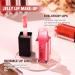 Glow Reviver Lip Oil | Nourishing Tinted Crystal Jelly Lip Glow | Hydrating Non-Sticky Lip Care | Long-Lasting Plumping Lip Gloss for Dry Lips - Buy Online on GoSupps.com