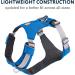 Ruffwear Hi & Light Dog Harness - No Pull Adjustable Lightweight - Ideal for XXS to XL Dogs - Blue Dusk - Buy Online on GoSupps.com