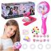 2-in-1 Braided Hair Styling Set with Drill Flash Diamond DIY Girls Makeup Hair Trimmer & Accessories Hair Scissors