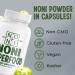 Healing Noni - 650mg 100ct - 100% Pure Noni Fruit Powder Capsules 100 Count (Pack of 1) - Buy Online on GoSupps.com
