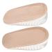 Leather Inserts Gel Shoe Inserts Memory Foam Insoles Invisibility Absorption Front Insole Forefoot Cushion Pad Height Increase Insoles for Women Second Half Pad Heel Ladies As Shown S 3CM