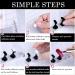 150Pcs Nail Practice Painting Stand Kit with Press On Nail Tip Holder - Includes 100 Fake Nails, 48 Adhesive Putty for DIY Nail Art - Buy Online on GoSupps.com