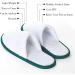 Premium Coral Fleece Disposable Spa Slippers Bulk for Guests - Non-Slip Closed-Toe Design with Travel Bags - Ideal for Wedding, Parties, and Hotel Use - Buy Online on GoSupps.com