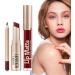 Lip Liner Set - Lipstick and Lip Pencil Set | High Pigment Lip Gloss Set Waterproof Lipstick Shades Set for Girls - Buy Online on GoSupps.com