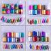 Starry Sky Nail Foil Transfer Sticker Set - 40 Rolls | Nail Art Stickers Tips Wraps Glitters DIY Decoration Kit - EBANKU - Buy Online on GoSupps.com