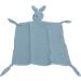 Shop Bunny Lovey Ceiling - Double-Lying Cotton Muslin for Comfort & Dental Relief (Blue) - International Shipping Available - Buy Online on GoSupps.com