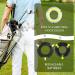 Retisee Glow Golf Hole Lights Set - 4 Pcs LED Glowing Golf Hole, Putting Green Flags, Poles, Light Up Cups for Night Play - Buy Online on GoSupps.com