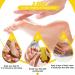 40Pcs Yellow Medium Coarse Disposable Foot Scrubber Sponge Pads - Pedicure Pumice Stone for Feet Callus Remover - Buy Online on GoSupps.com