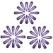 Topkids Accessories 36pc Snap Clips 5cm / 2" Hair Clip Hair Snap Clips Hair Pins Snap Hair Clips Hair Ties Snap Hair Clips Hair Accessories for Women & Hair Accessories for Girls Purple