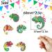 Kid's Reptile-themed Happy Birthday Cupcake Toppers 18-PC Set - This is a great lizard-themed birthday party baby shower party or reptile-themed party decoration for boys and girls - SugarGera - Buy Online on GoSupps.com