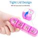 Zoksi Weekly Pill Organizer 4 Times a Day Rainbow Pill Box Organizer 7 Day Am Pm Pill Box Large Travel Pill Case Daily Medication Organizer with 28 Compartments for Fish Oils Clear - Buy Online on GoSupps.com