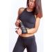 Mava Sports Double-Stitched Support Weightlifting Wrist Wraps - 18 Black/White - Buy Online on GoSupps.com