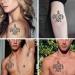 Dopetattoo 6 Sheets Tribal Turtle Temporary Tattoos - Polynesian Samoan Maori Design for Men & Women - Buy Online on GoSupps.com
